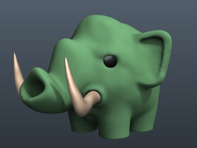 mini mammoth 3d prototype